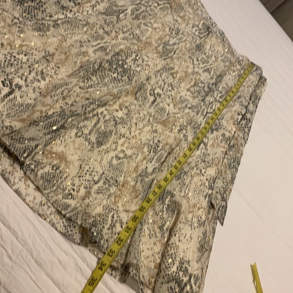 NWOT Faux Snakeskin Print Midi Skirt - Picture 10 of 16